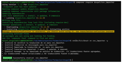 Csv Importer Drupal | www.drupaladicto.com - Consultor especializado en drupal y symfony