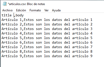 Csv Importer Drupal | www.drupaladicto.com - Consultor especializado en drupal y symfony
