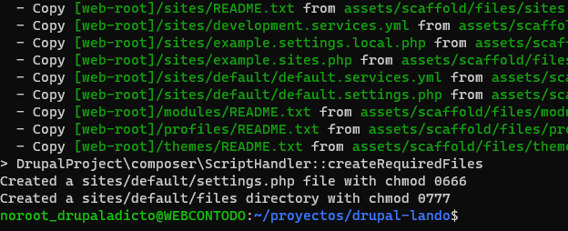 Drupal 9 headless Lando  | www.drupaladicto.com - Consultor especializado en drupal y symfony