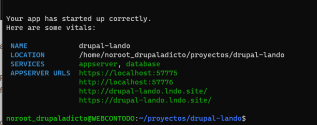 Drupal 9 headless Lando  | www.drupaladicto.com - Consultor especializado en drupal y symfony