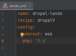 Drupal 9 headless Lando  | www.drupaladicto.com - Consultor especializado en drupal y symfony